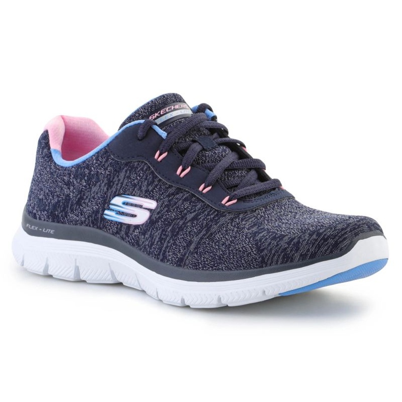 Scarpe Skechers Flex Appeal 4.0 - Fresco 149570-NVMT blu 1
