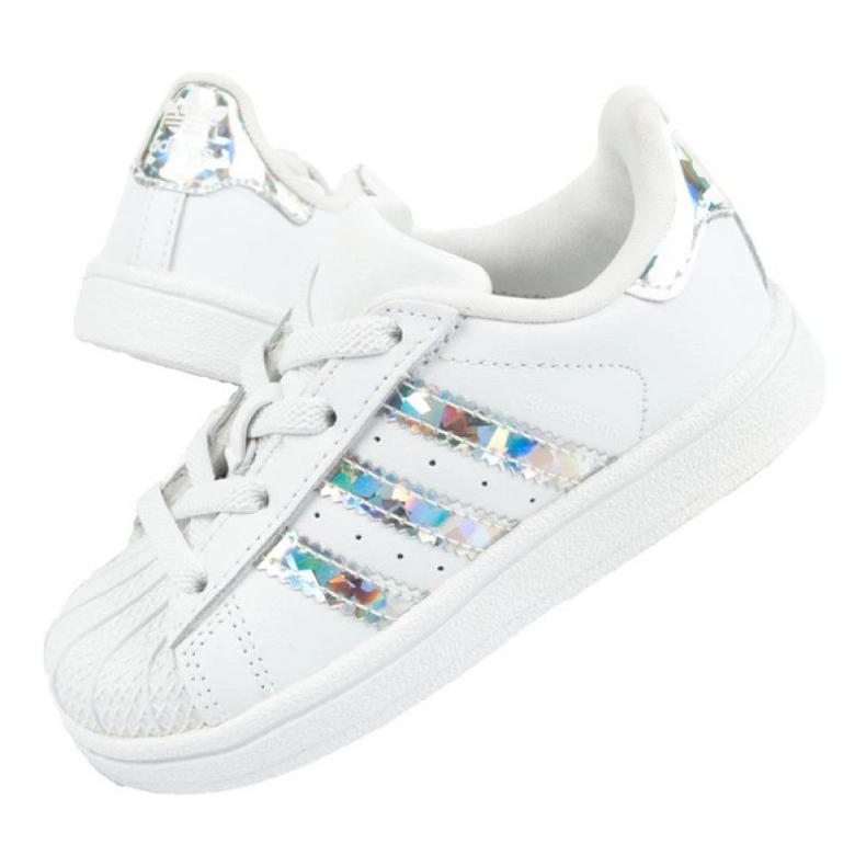 Scarpe sportive Adidas Superstar CG6707 bianco 1
