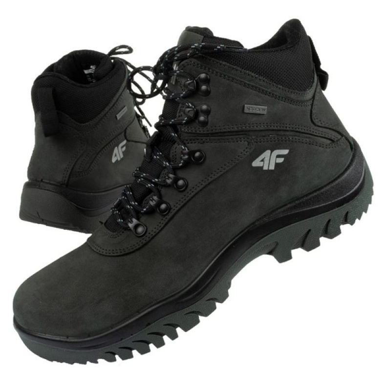 Scarpe da trekking 4F OBMH205 22S nero 1