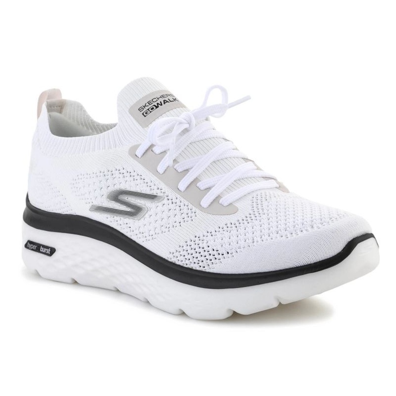 Scarpe Skechers Go Walk Hyper Burst-Maritime M 216083-WBK bianca 1