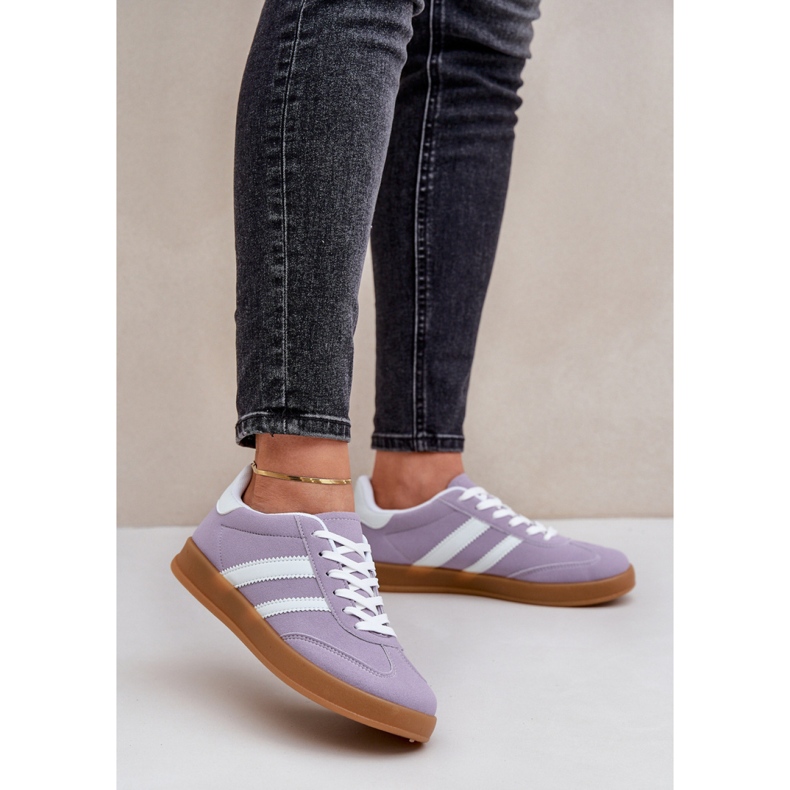 Scarpe sportive da donna YY-108 viola 1