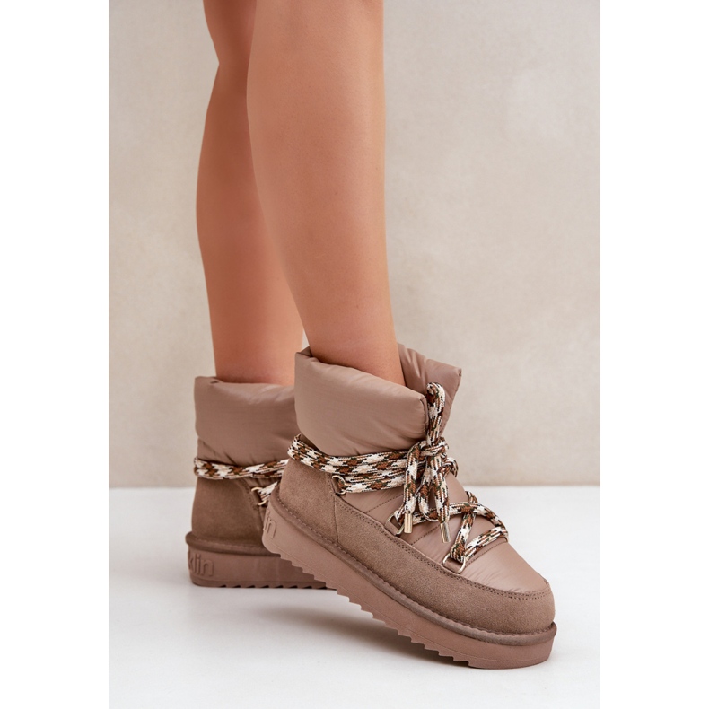 Doposci D.Franklin con pelliccia DFSH375003 beige 1