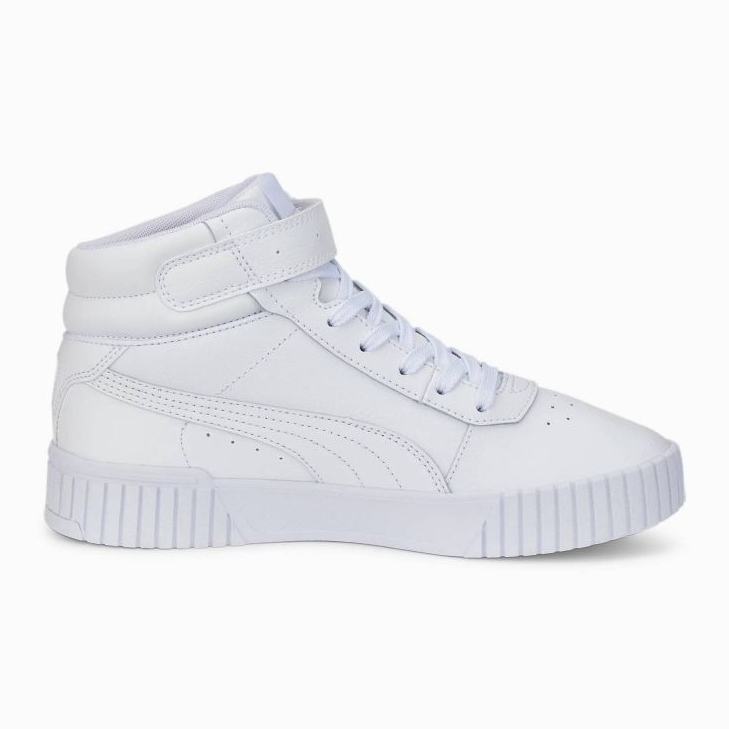 Scarpe Puma Carina 2.0 Mid 385851-02 bianca 1