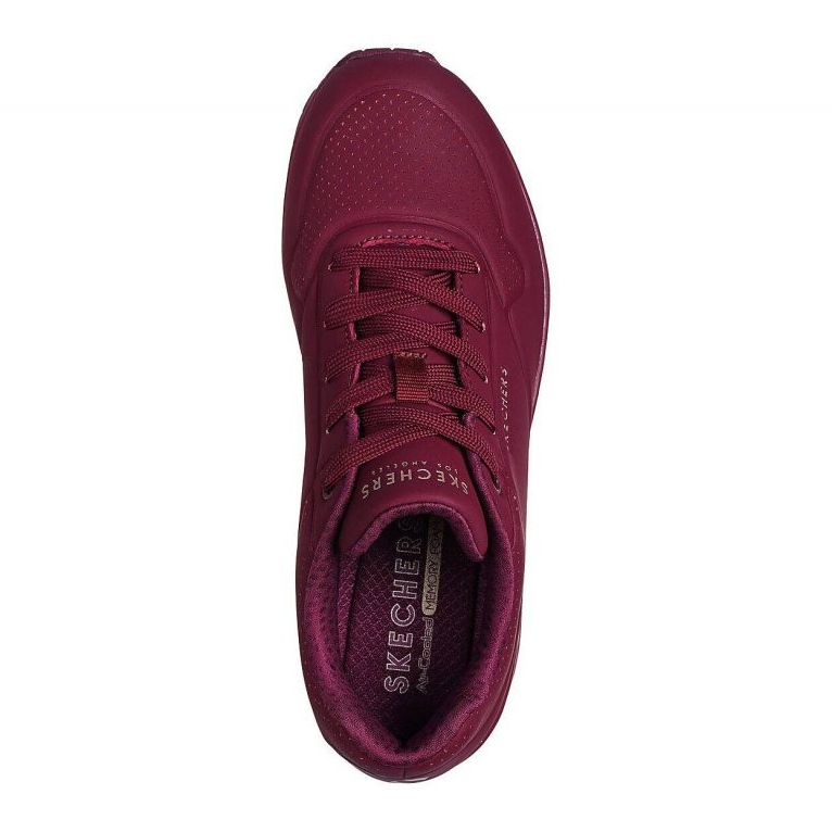 Scarpe Skechers Uno Stand on Air 73690-PLUM rosso 1
