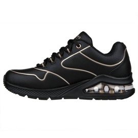 Scarpe Skechers Uno 2 Golden Trim 155637-BKGD nero 1