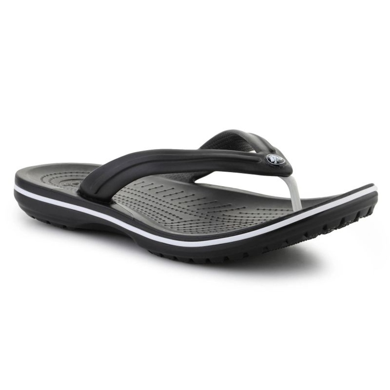 Pantofole Crocs Crocband Flip Black U 11033-001 nero 1