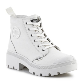 Scarpe Palladium Pallabase Pelle 96905-102-M bianco 1
