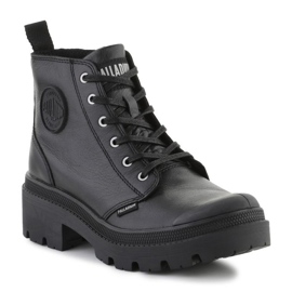 Scarpe Palladium Pallabase Pelle 96905-001-M nero 1