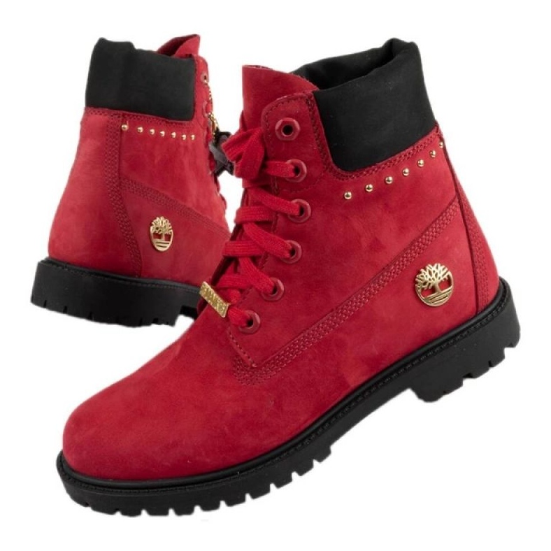 Scarpe da trekking Timberland TB0A2MBU-F41 rosso 1