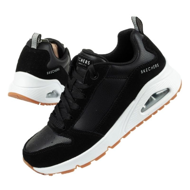 Scarpe Skechers Uno-Solid Air 155132/BLK nero 1