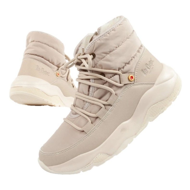 Lee Cooper LCJ-24-03-3065L Stivali da neve isolati, beige 1