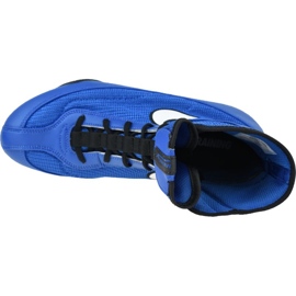 Scarpe da boxe blu Nike Machomai 321819-410 2