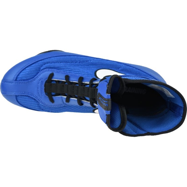 Scarpe da boxe blu Nike Machomai 321819-410 2