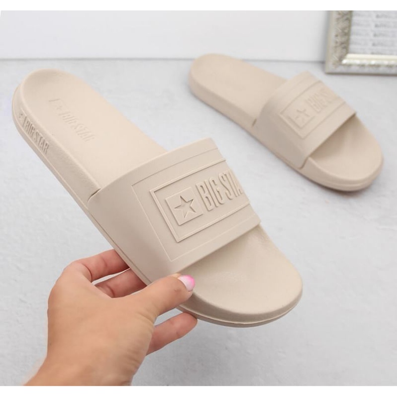 Infradito da acqua Big Star OO274035, beige 1