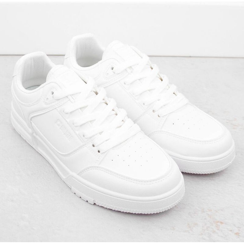 Scarpe sportive da uomo Big Star OO174671 bianche bianco 2