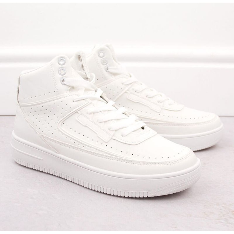 Scarpe sportive da uomo Big Star OO174553 bianche bianca 1
