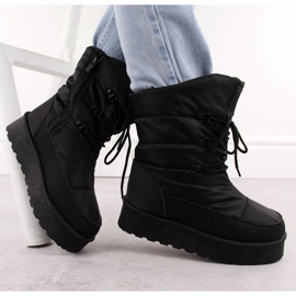Doposci da donna sulla piattaforma Big Star OO274884 neri nero 2