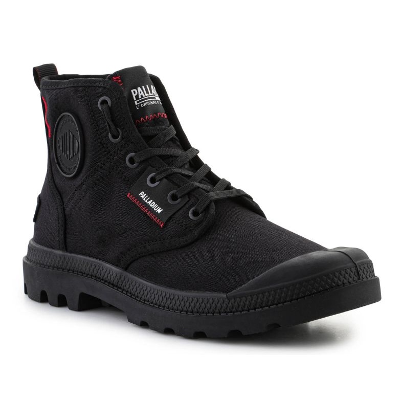 Scarpe Palladium Pampa Hi Patch 79117-008-M nero 1