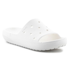 Infradito Crocs Classic Slide v2 U 209401-100 bianca 1