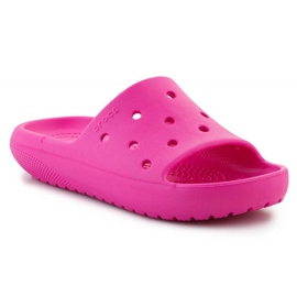 Infradito Crocs Classic Slide V2 Kids 209422-6UB rosa 2