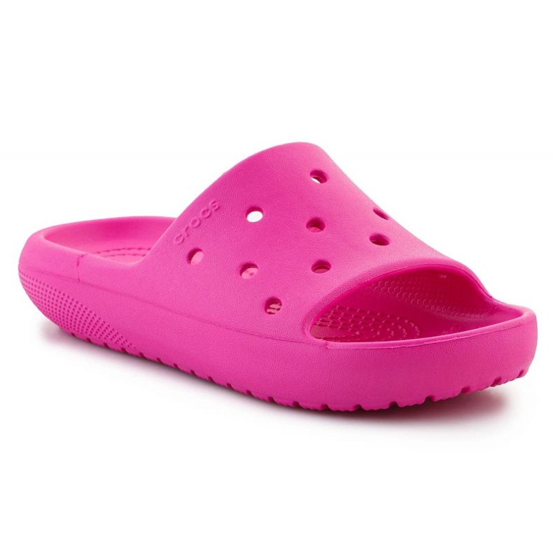 Infradito Crocs Classic Slide V2 Kids 209422-6UB rosa 2