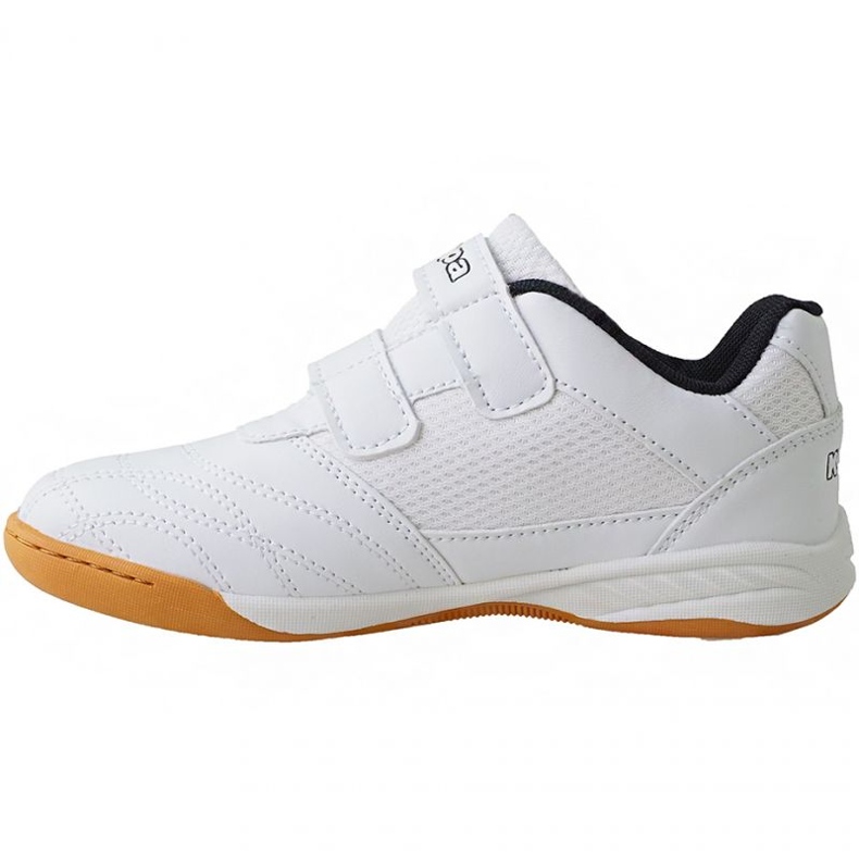 Kickoff kappa 260509k 1011 scarpe sportive per velcro bianco 4
