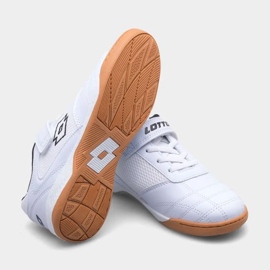 Scarpe da interni Lotto Whizzer 2600120K-1011, bianche bianca 1