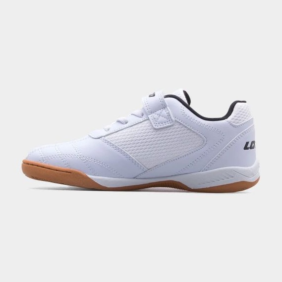 Scarpe da interni Lotto Whizzer 2600120K-1011, bianche bianco 3