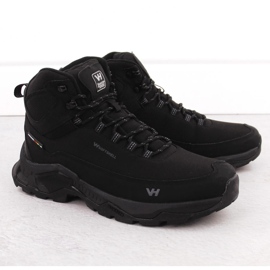 Scarpe da trekking impermeabili da uomo, nere, Vanhorn 99302 nero 1