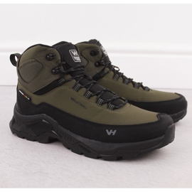 Scarpe da trekking impermeabili da uomo verdi Vanhorn 99302 verde 1