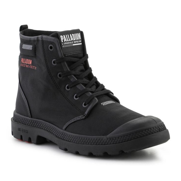 Scarpe Palladium Pampa Lite+ Hi 79102-008 nero 2