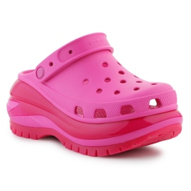 Infradito Crocs Mega Crush Clog 207988-6UB rosa 2