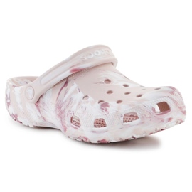 Infradito Crocs Classic Marbled Clog 206867-6WS beige 2