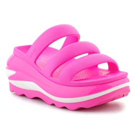 Infradito Crocs Mega Crush Triple Strap 209842-6TW rosa 2
