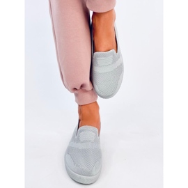 Sneaker calzino da donna, colore grigio 1