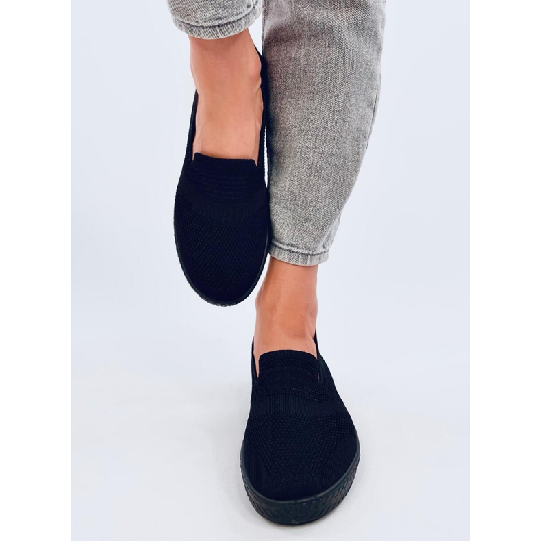 Sneaker calzino da donna, colore nero 1