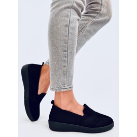 Sneaker calzino da donna, colore nero 2