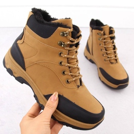 Scarponi da trekking in cammello Vanhorn beige 1