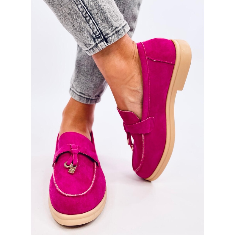 Seastar Mocassini da donna in camoscio rosa 2