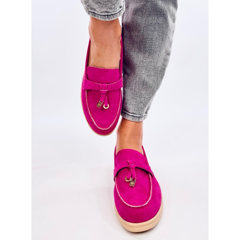 Seastar Mocassini da donna in camoscio rosa 1