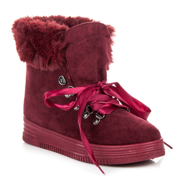 Bello Star Bordo Trappers Legato con un nastro rosso 1