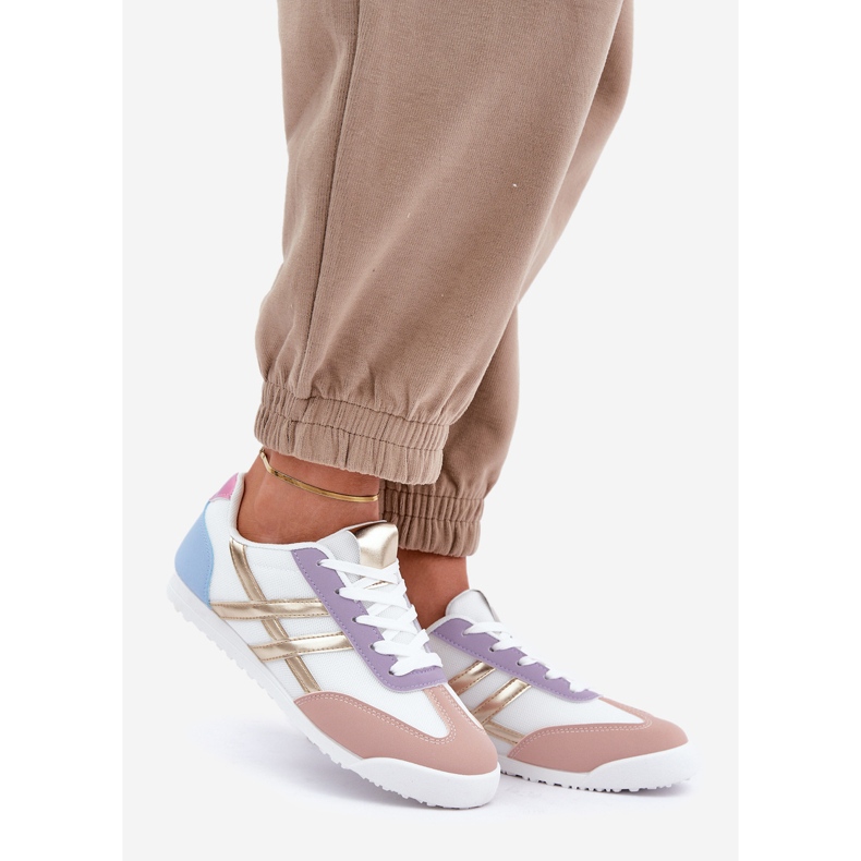 Sneakers Basse da Donna Sneakers Multicolor bianca 1