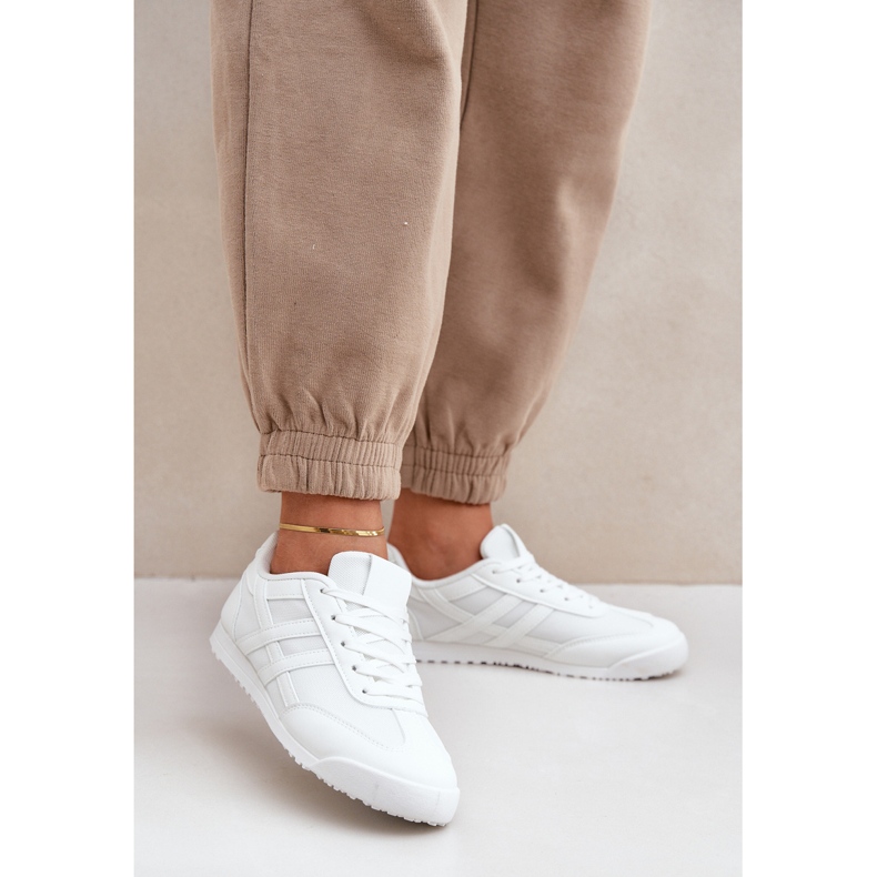 Sneakers Basse da Donna, Colore Bianco bianca 2