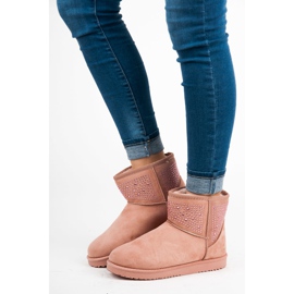 Stivali da neve rosa 2