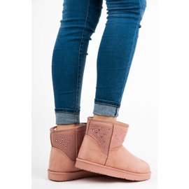 Stivali da neve rosa 1