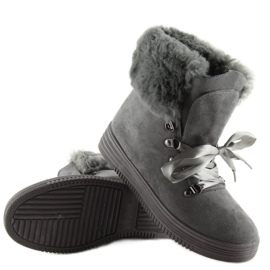 Trapper per stivali da neve grigi GF-179 grigi grigio 1
