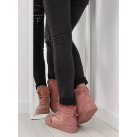 Sneakers isolate rosa BOK-1103 rosa scuro 1