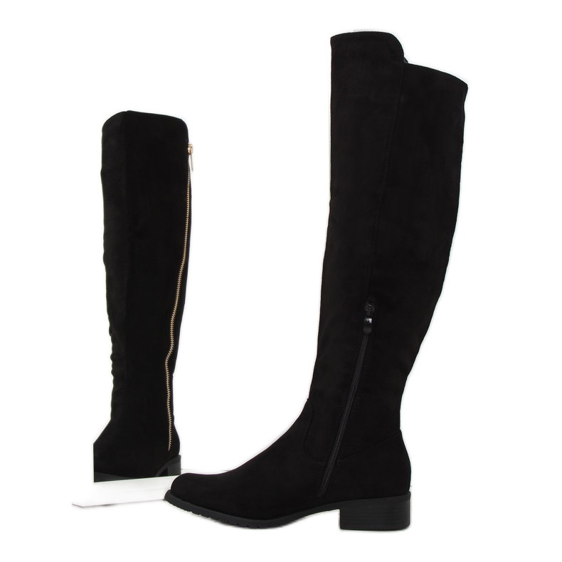 Stivali da equitazione da donna neri 6811-PG neri nero 1