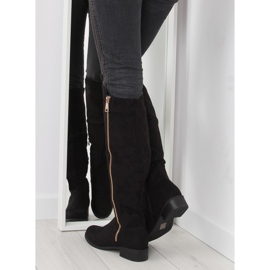 Stivali da equitazione da donna neri 6811-PG neri nero 2