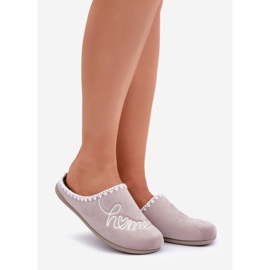 Ciabatte da casa da donna Inblu GF000026 Beige 1